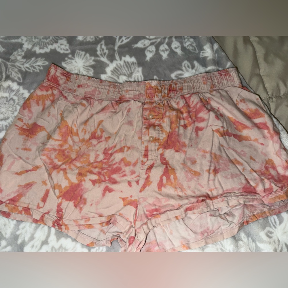 PINK Victoria's Secret Tie-Dye Lounge Shorts